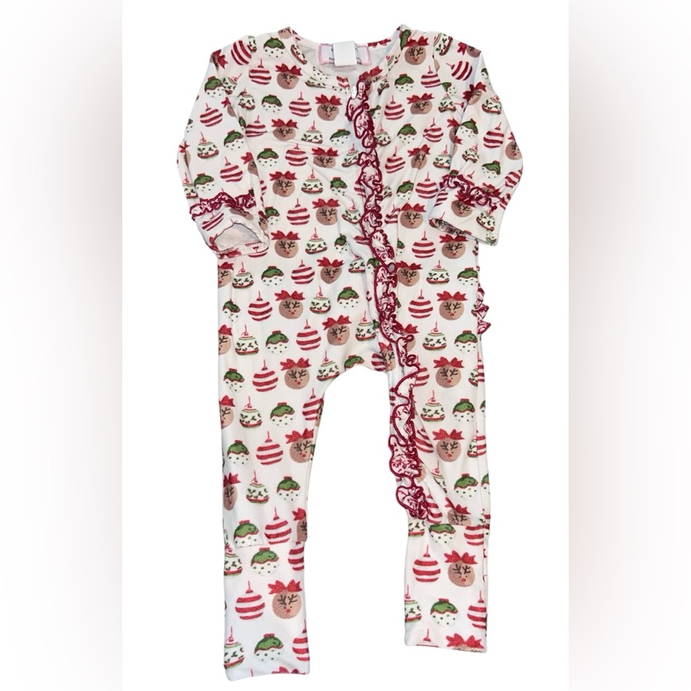 Sweet Honey Christmas Romper PJs 18 Months